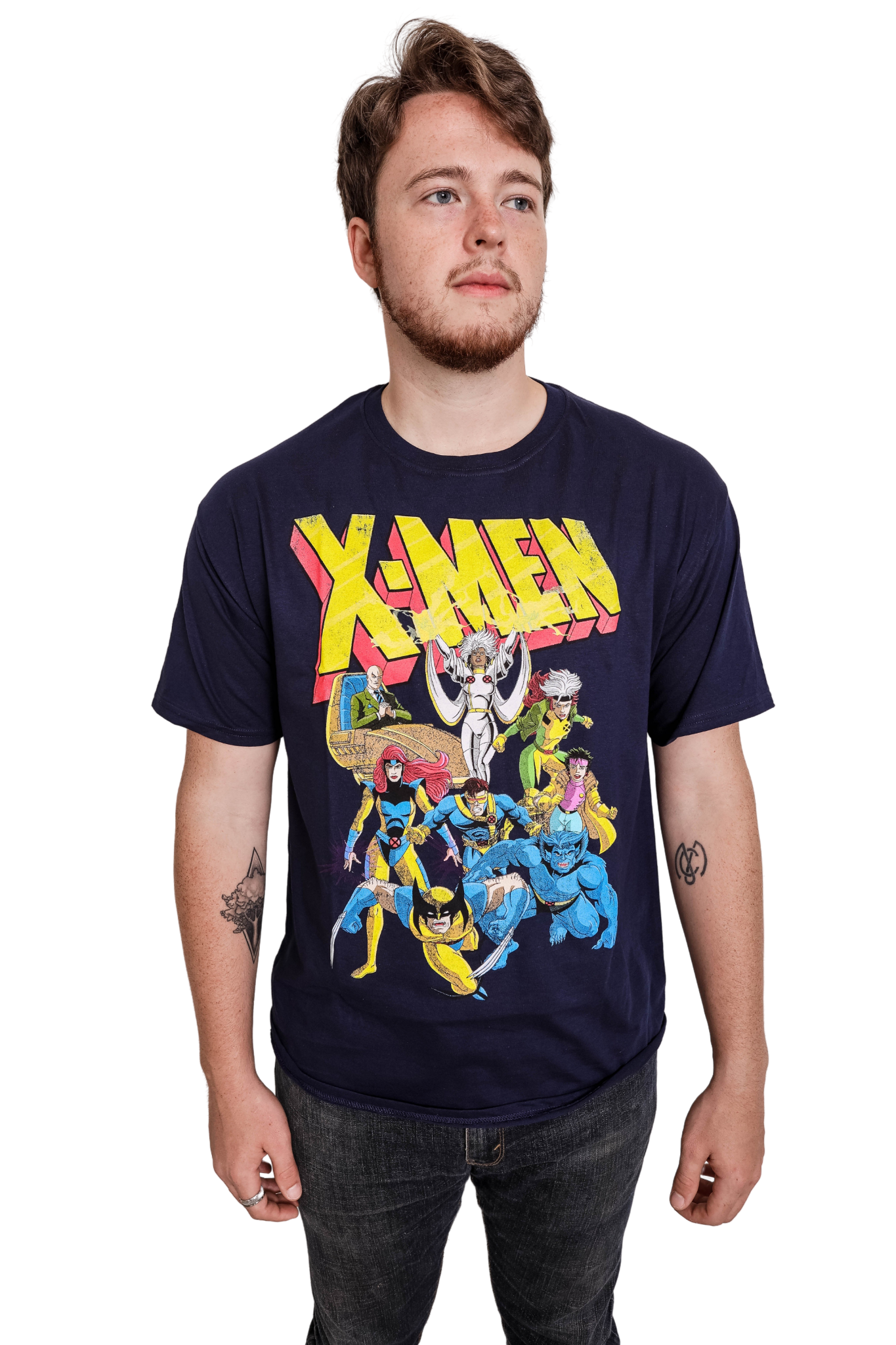 X-Men Animated Series 90's Team Marvel Comics Officially Licensed Adult T-Shirt - MEGA POP COMICS 