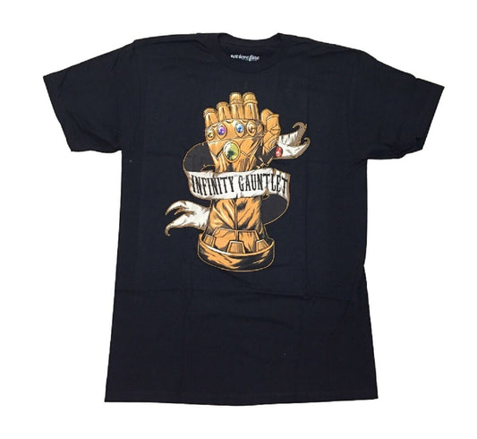 Thanos Infinity Gauntlet Of Power Avengers Marvel Comics Adult T-Shirt - MEGA POP COMICS 