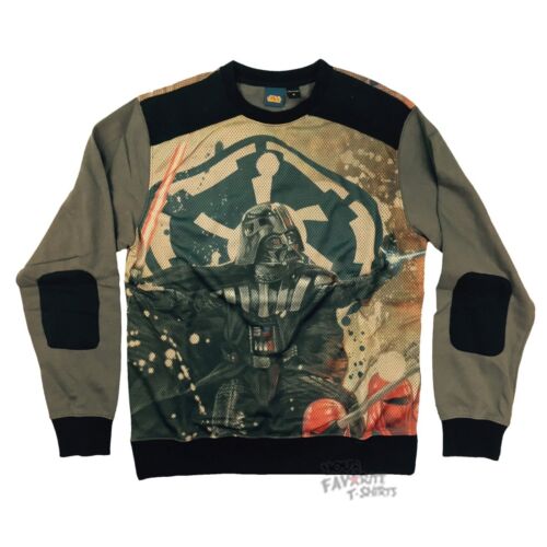 Star Wars Darth Vader Power Lord Sublimated Mesh Crew Neck Adult Fleece - MEGA POP COMICS 
