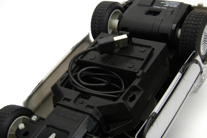 Back to the Future Remote Control 1:16 scale DeLorean Time Machine - MEGA POP COMICS 