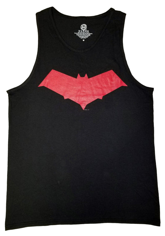Batman Red Hood Logo DC Comics Adult Tank Top - MEGA POP COMICS 