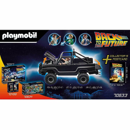 Playmobil Back to the Future 35-piece 1985 Marty's Pickup Truck playset - MEGA POP COMICS 