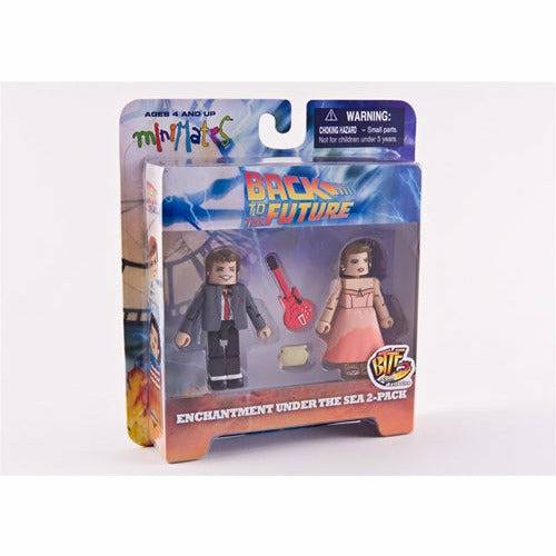 Back to the Future Minimates: 'Enchantment Under the Sea' Limited Edition 2-Pack [BacktotheFuture.com Exclusive] - MEGA POP COMICS 