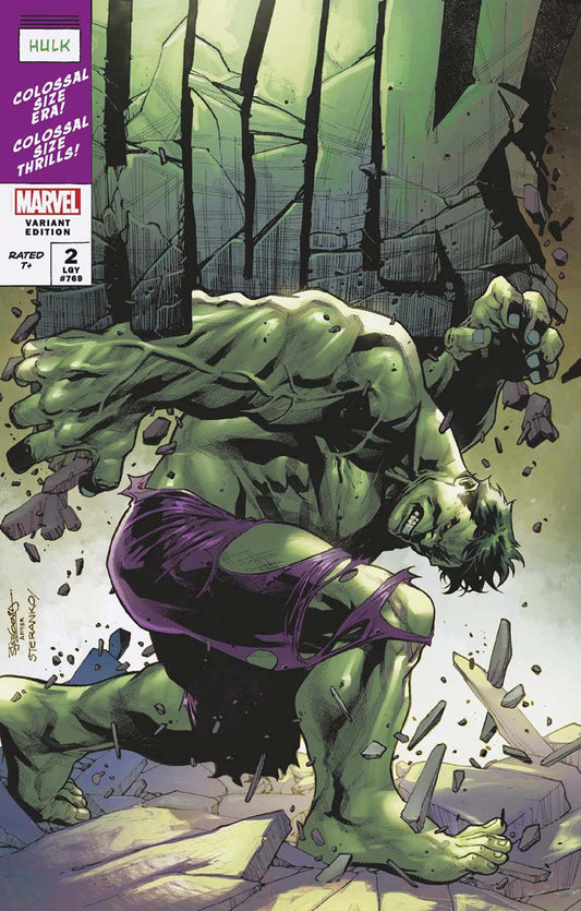 Hulk #2 Unknown Comics Stephen Segovia Exclusive Var (12/15/2021) - MEGA POP COMICS 