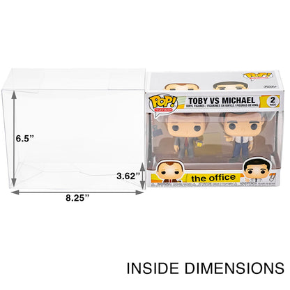 Platinum Protectors for Funko Pop! 2-Pack Vinyl Figures - MEGA POP COMICS 