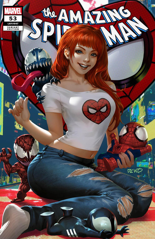 Amazing Spider-Man #53 Unknown Comics Derrick Chew Exclusive Var (07/10/2024) - MEGA POP COMICS 