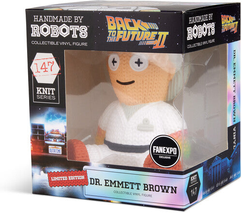 Back to the Future Part II Dr. Emmett Brown Collectible Vinyl Figure (Limited Edition Shimmer / Fan Expo Convention Exclusive) - #147 - MEGA POP COMICS 