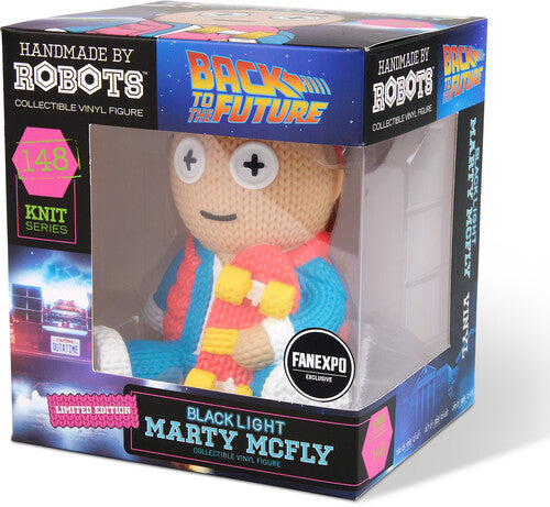 Back to the Future Marty McFly with Skateboard Collectible Vinyl Figure (Limited Edition Blacklight / Fan Expo Convention Exclusive) - #148 - MEGA POP COMICS 
