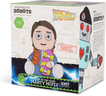 Back to the Future Marty McFly with Skateboard Collectible Vinyl Figure (Limited Edition Glow in the Dark / Geek Fuel Numbered Exclusive) - #152 - MEGA POP COMICS 