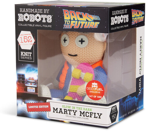 Back to the Future Marty McFly with Skateboard Collectible Vinyl Figure (Limited Edition Glow in the Dark / Geek Fuel Numbered Exclusive) - #152 - MEGA POP COMICS 