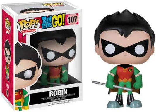 Funko POP TV: Teen Titans Go! - Robin #107 - MEGA POP COMICS 