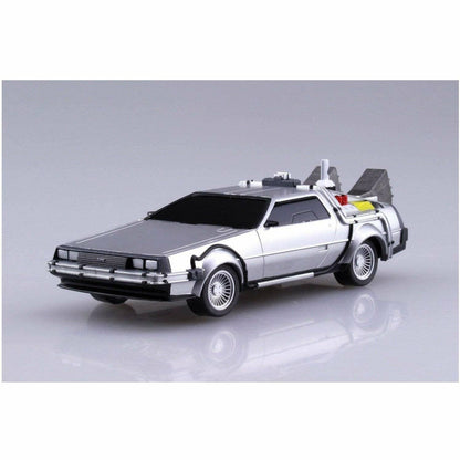 Back to the Future Part II pull-back DeLorean 1:43 scale plastic model kit - MEGA POP COMICS 
