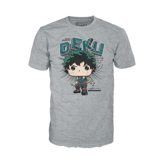 Funko Boxed Tee: My Hero Academia - Deku - Unisex T-Shirt - MEGA POP COMICS 
