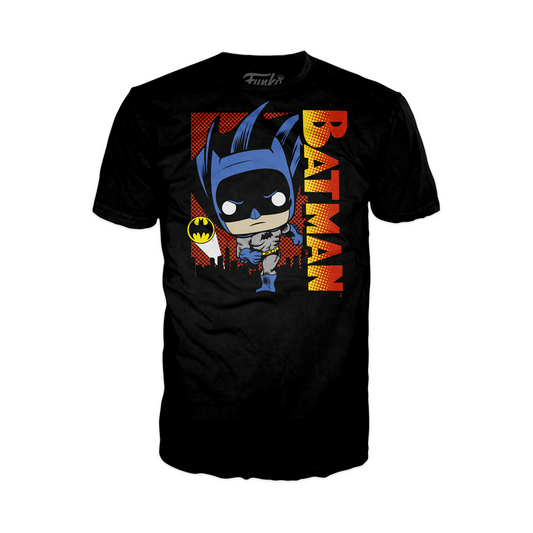 Funko Boxed Tee: DC Comics - The Caped Crusader Batman - MEGA POP COMICS 