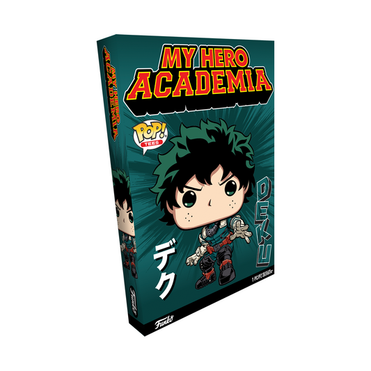 Funko Boxed Tee: My Hero Academia - Deku - Unisex T-Shirt - MEGA POP COMICS 