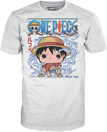 Funko Pop! Boxed Tee: One Piece - Luffy Gear Two - MEGA POP COMICS 