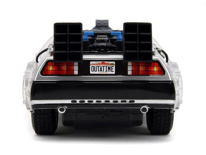 Back to the Future Remote Control 1:16 scale DeLorean Time Machine - MEGA POP COMICS 