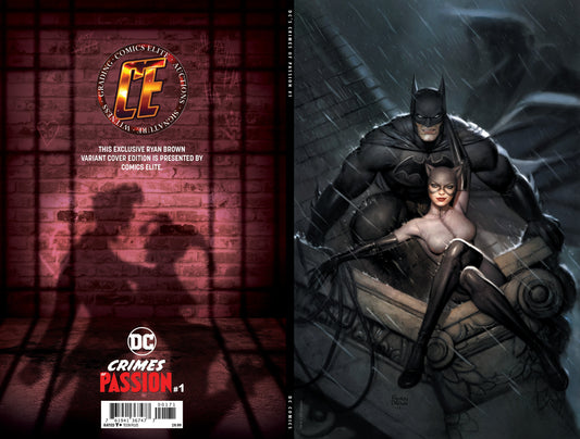 DC CRIMES OF PASSION #1 RYAN BROWN EXCLUSIVE VIRGIN VAR (02/05/2020) - MEGA POP COMICS 