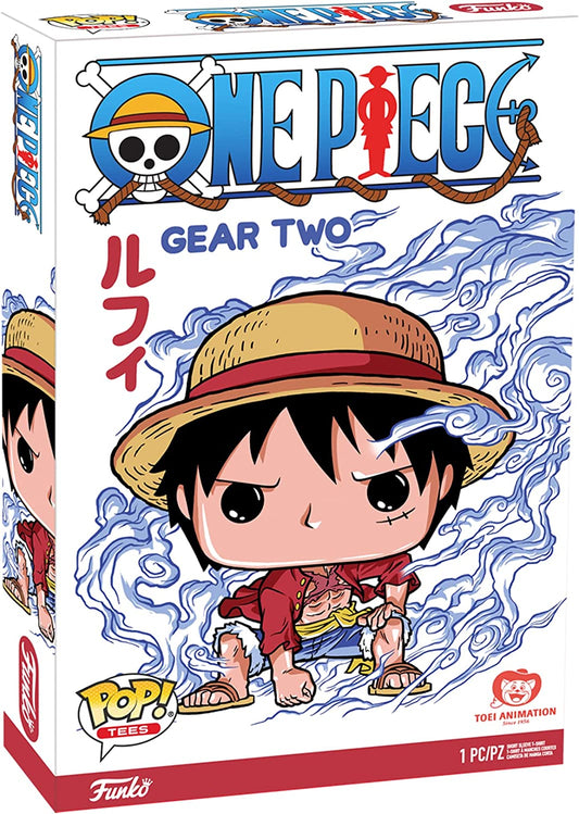 Funko Pop! Boxed Tee: One Piece - Luffy Gear Two - MEGA POP COMICS 