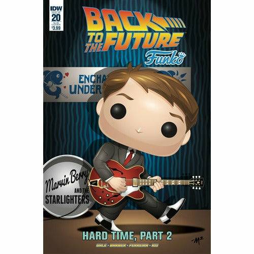 Back to the Future #20: Hard Time, Part 2 Comic [Funko Art Subscription Cover] - MEGA POP COMICS 