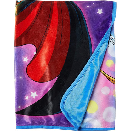 Sailor Moon R - Sailor Moon Group Sublimation Throw Blanket 60in. By 46in. - MEGA POP COMICS 