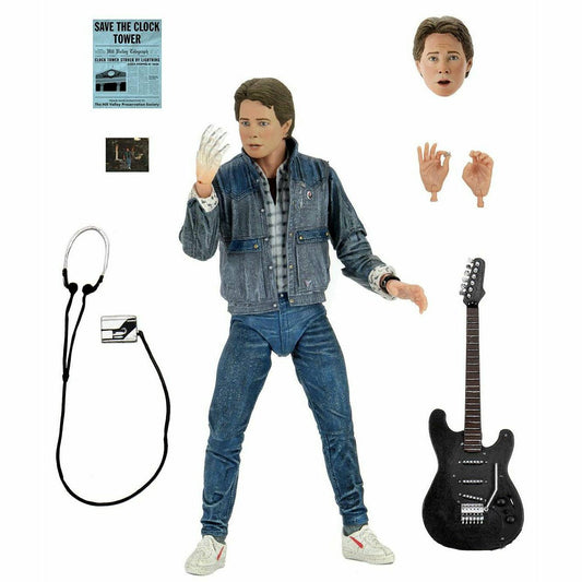 NECA Back to the Future 7" Scale Action Figure - Ultimate Marty McFly (1985 "Audition") - MEGA POP COMICS 
