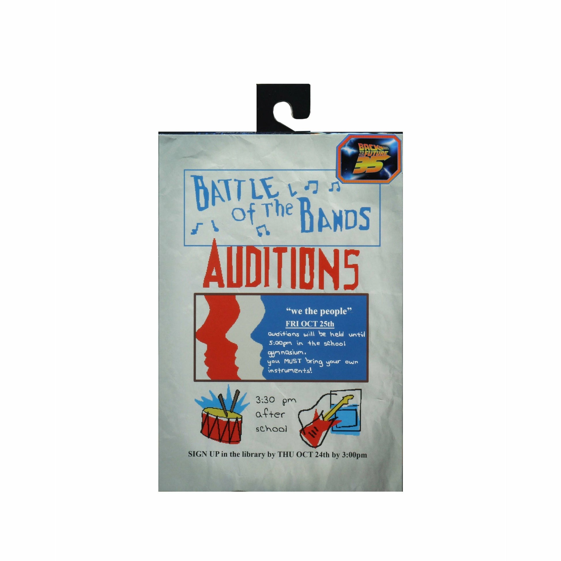 NECA Back to the Future 7" Scale Action Figure - Ultimate Marty McFly (1985 "Audition") - MEGA POP COMICS 
