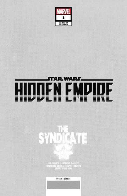 Star Wars: Hidden Empire #1 E.M. Gist Exclusive Var (11/30/2022) - MEGA POP COMICS 
