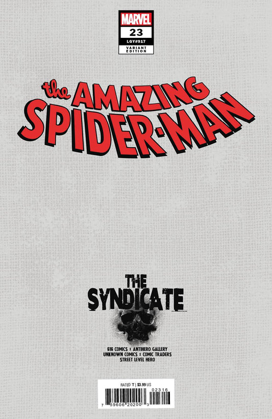 Amazing Spider-Man #23 Tiago Da Silva (616) Exclusive Var (04/19/2023) - MEGA POP COMICS 