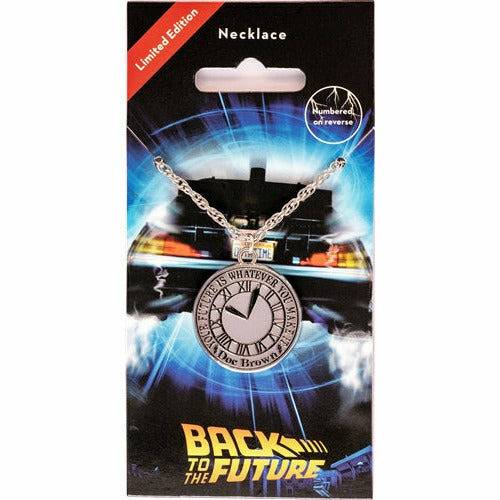 Back to the Future 10:04 Limited Edition Pendant Necklace - MEGA POP COMICS 