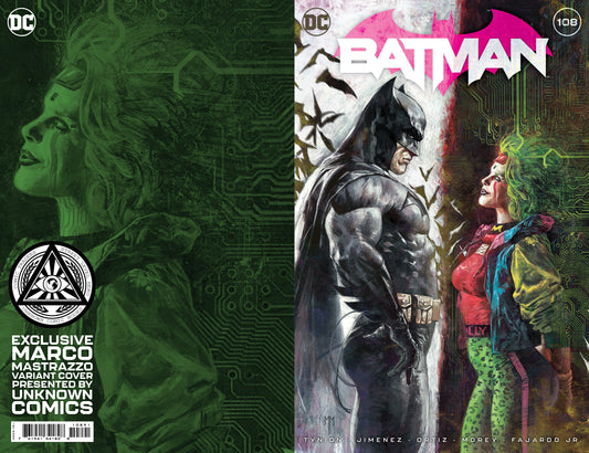 Batman #108 Unknown Comics Marco Mastrazzo Exclusive Var (05/05/2021) - MEGA POP COMICS 