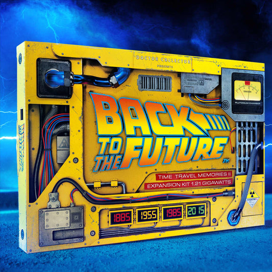 Back to the Future Time Travel Memories II Expansion Kit — "1.21 Gigawatts" Edition prop replicas (BacktotheFuture.com / DoctorCollector.com exclusive!) - MEGA POP COMICS 