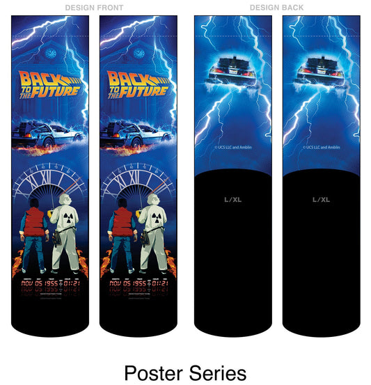 Back to the Future "Poster Series" Unisex Socks - MEGA POP COMICS 