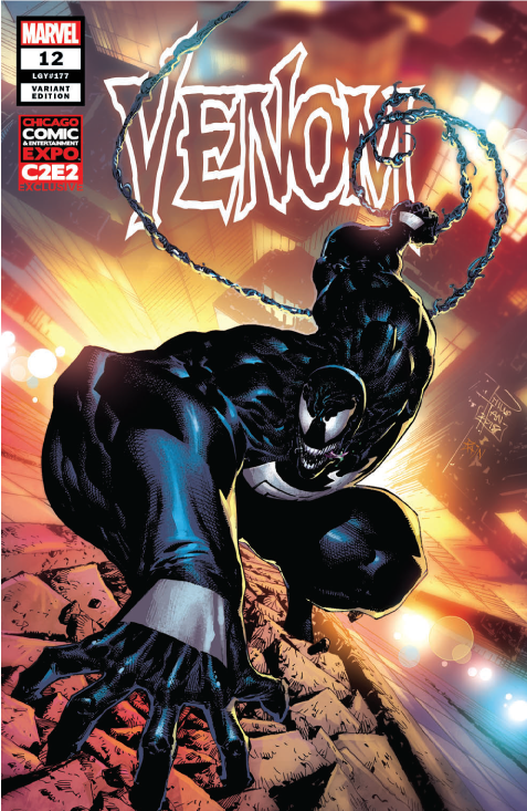 VENOM #12 UNKNOWN COMIC BOOKS TAN C2E2 CONVENTION EXCLUSIVE 3/27/2019 - MEGA POP COMICS 
