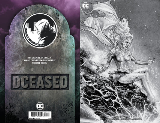 Dceased #2 (Of 6) Unknown Comic Books Anacleto Exclusive Remark Edition (06/05/2019) - MEGA POP COMICS 