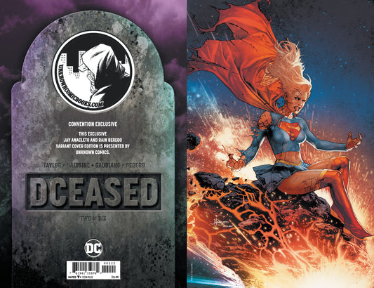 Dceased #2 (Of 6) Unknown Comic Books Anacleto Exclusive Virgin (06/05/2019) - MEGA POP COMICS 