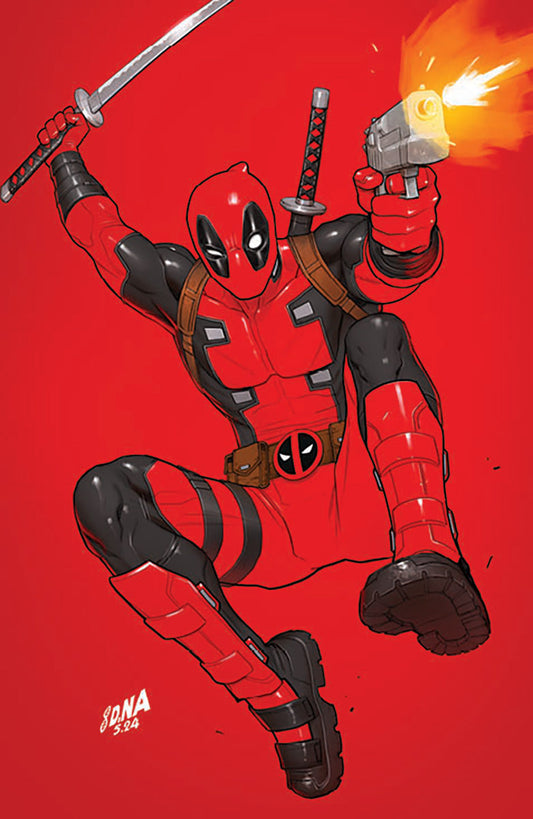 Deadpool #1 Unknown Comics David Nakayama Facsimile Virign Exclusive Color Bleed Var (07/10/2024) - MEGA POP COMICS 