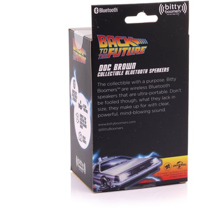 Universal Back to the Future Doc Brown Bitty Boomer Bluetooth Speaker - MEGA POP COMICS 