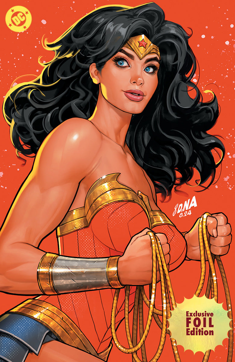 [FOIL] WONDER WOMAN #14 DAVID NAKAYAMA NYCC 2024 EXCLUSIVE VIRGIN PREMIUM VAR (10/23/2024) - MEGA POP COMICS 