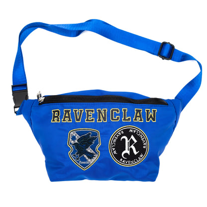 Fanny Pack - Harry Potter RAVENCLAW Patches Embroidered Blue - MEGA POP COMICS 