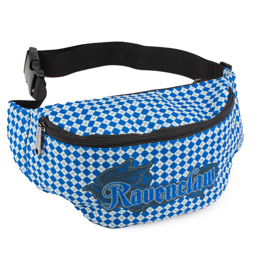Fanny Pack - Harry Potter Ravenclaw Eagle with Shield Argyle Gray Blue - MEGA POP COMICS 