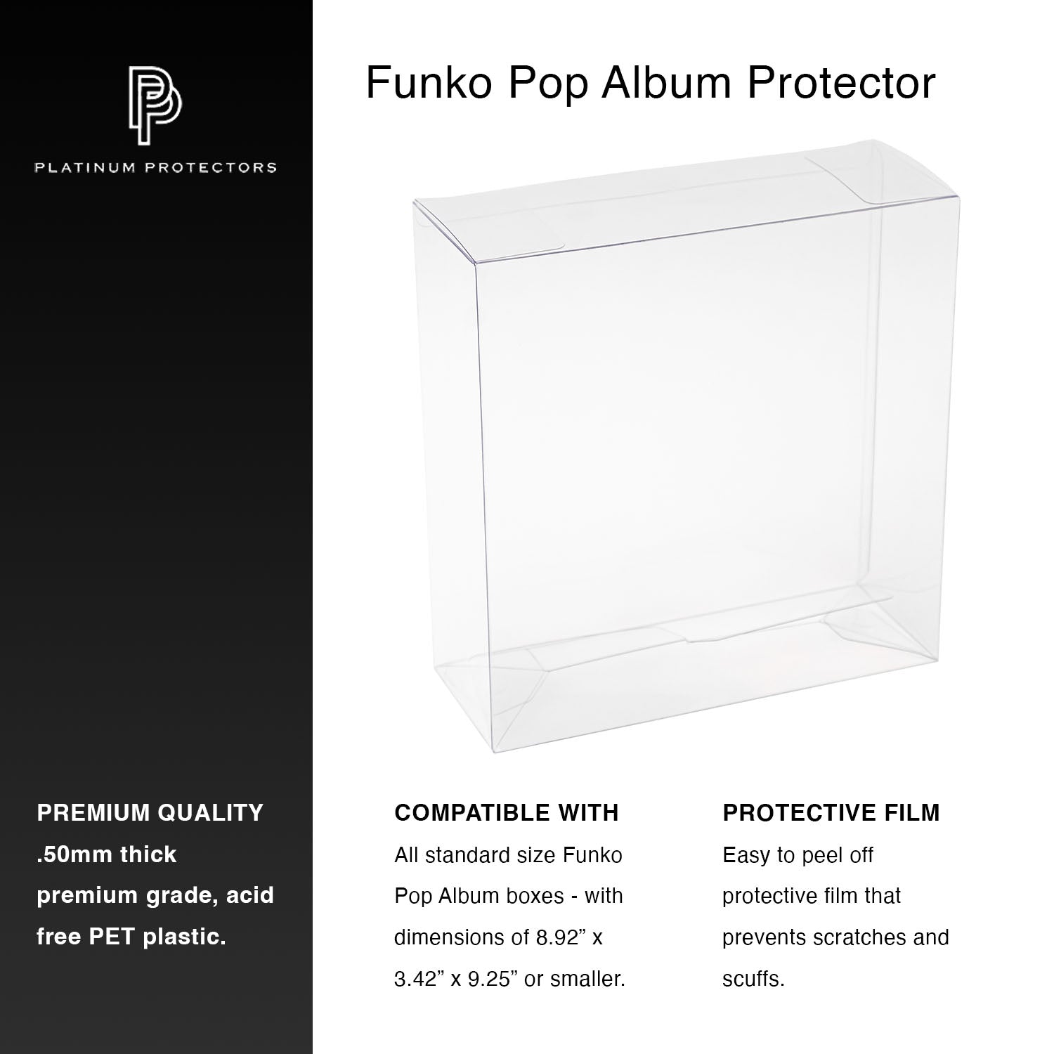 Platinum Protectors for Funko Pop! Albums - MEGA POP COMICS 