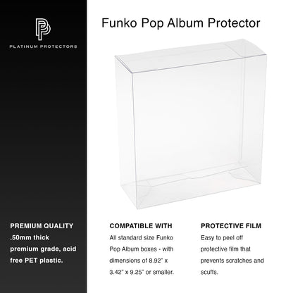 Platinum Protectors for Funko Pop! Albums - MEGA POP COMICS 