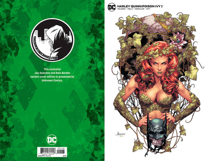 HARLEY QUINN & POISON IVY #2 (OF 6) UNKNOWN COMICS JAY ANACLETO MINIMAL (10/09/2019) - MEGA POP COMICS 