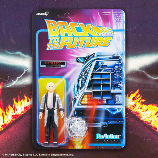 ReAction Back to the Future Fifties Doc 3¾-inch Retro Action Figure - MEGA POP COMICS 