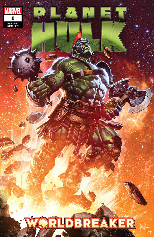 Planet Hulk: Worldbreaker #1 Unknown Comics Mico Suayan Exclusive Var (11/30/2022) - MEGA POP COMICS 