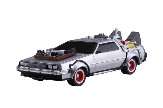 Back to the Future Part III pull-back DeLorean 1:43 scale plastic model kit - MEGA POP COMICS 