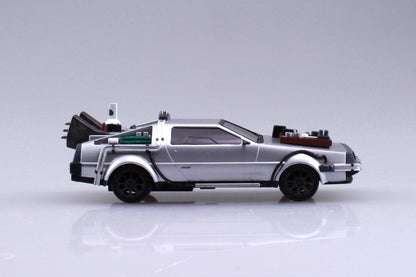 Back to the Future Part III pull-back DeLorean 1:43 scale plastic model kit - MEGA POP COMICS 
