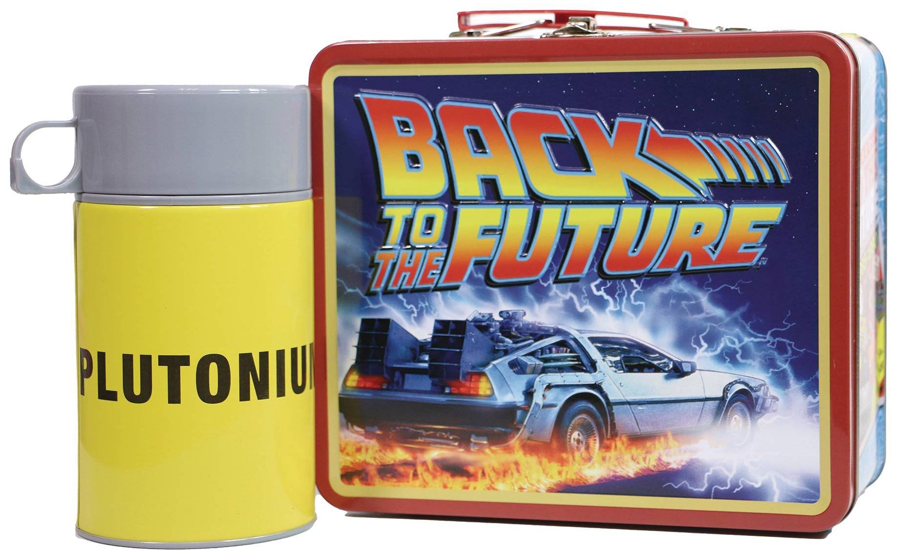Back to the Future Previews Exclusive Lunch Box w/ Beverage Container - MEGA POP COMICS 