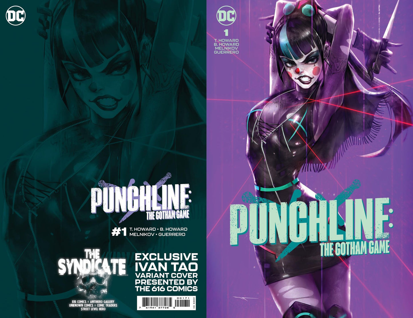 Punchline The Gotham Game #1 (Of 6) Ivan Tao Exclusive Var (11/09/2022) - MEGA POP COMICS 